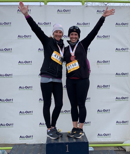 Laurie and Julie Marathon Picture